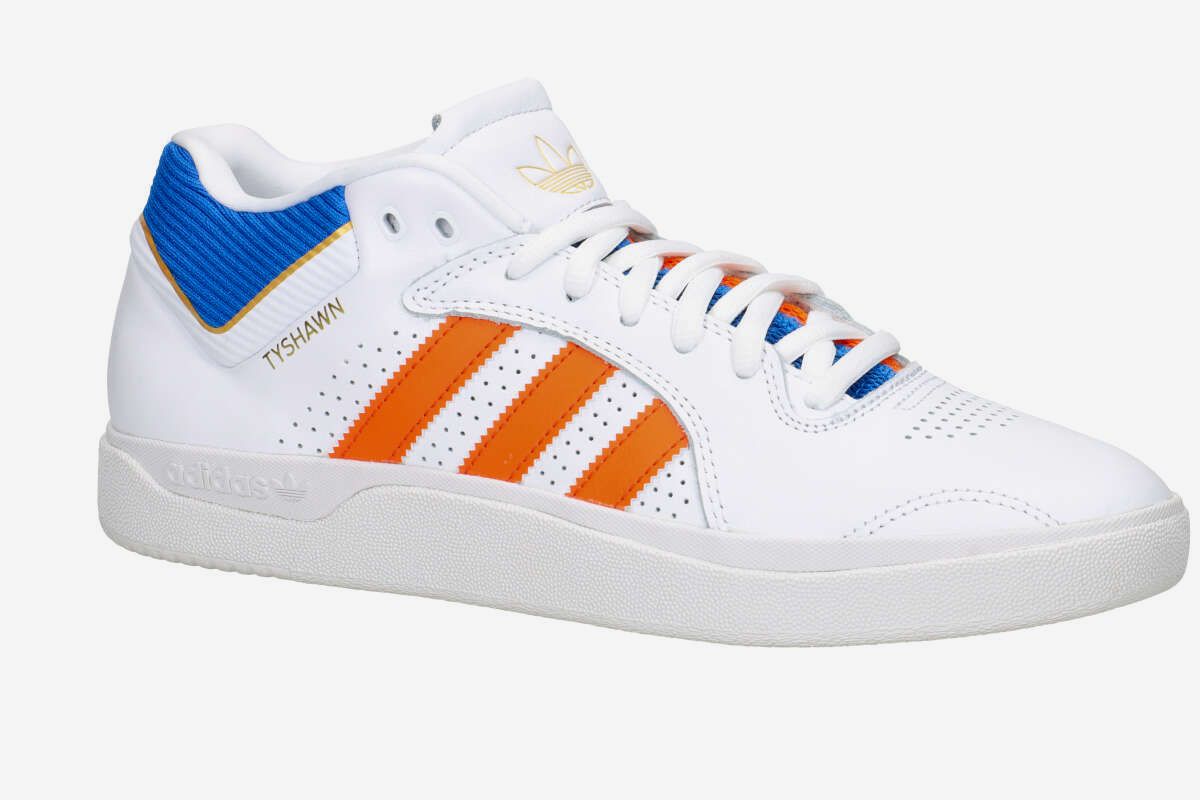 adidas Skateboarding Tyshawn Chaussure (white orange bluebird)