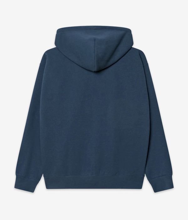 Obey Established Works Bold Zip-Hoodie (dark denim)