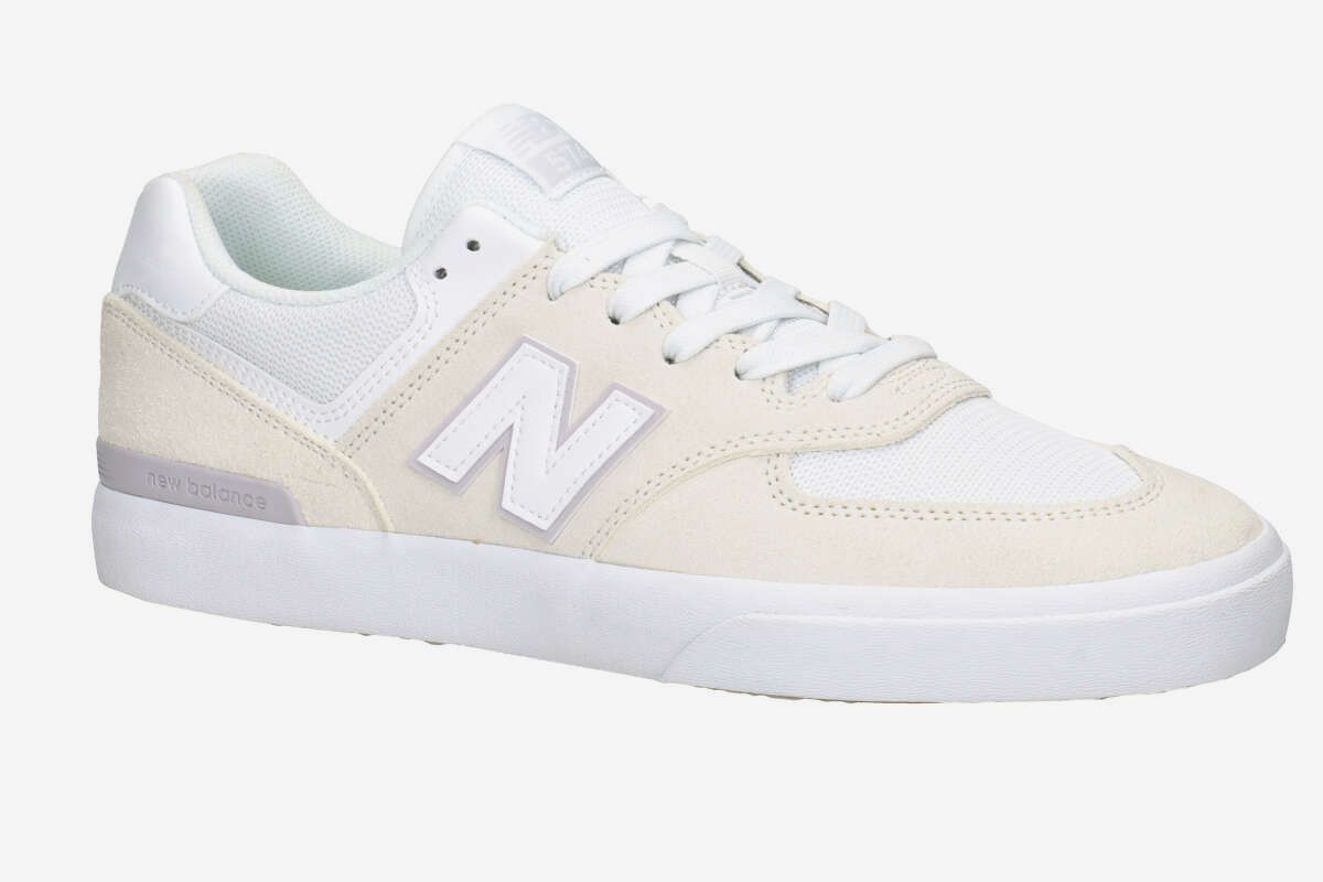 New Balance Numeric 574 Vulc Shoes (white III)