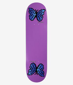 Call Me 917 Butterfly Slick 8.25" Skateboard Deck (purple)