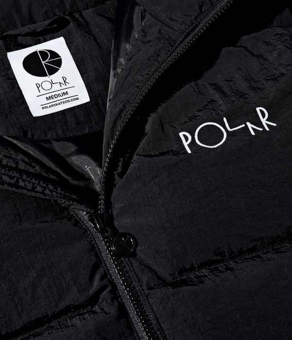 Polar Pocket Puffer Jacke (black)