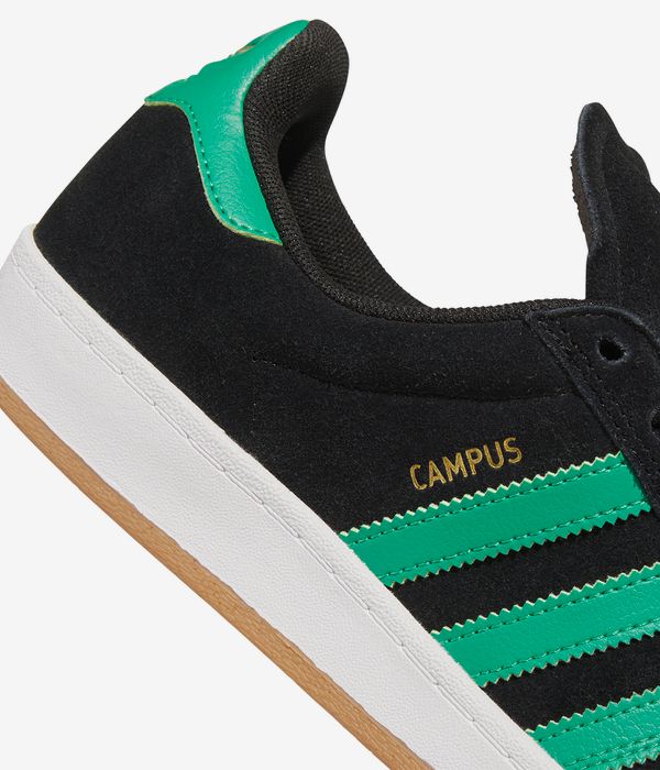 adidas Skateboarding Campus 90s ADV Shoes (core black court green white)
