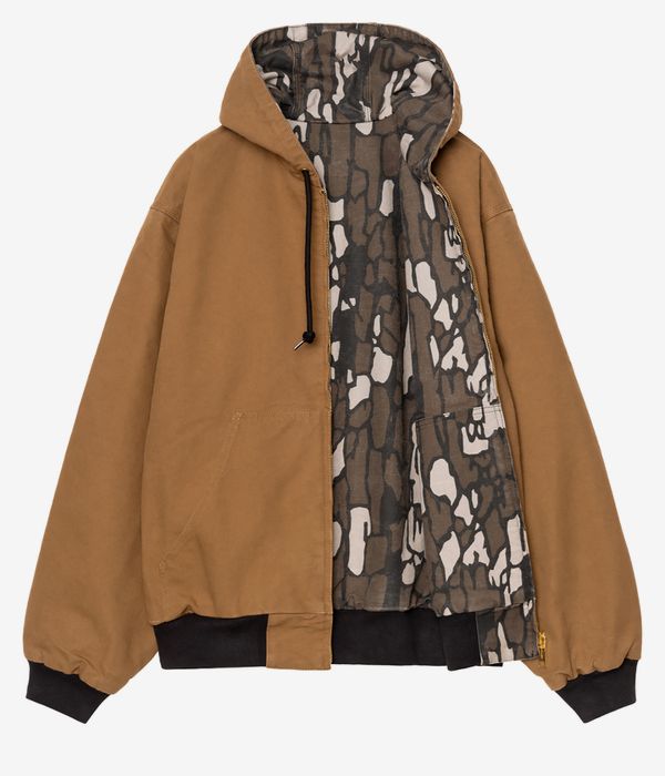 Carhartt WIP 50 Years Anniversary OG Active Canvas Chaqueta reversible (hamilton brown camo trebark 