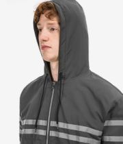 Fucking Awesome KO Striped Hoodie Veste (black)