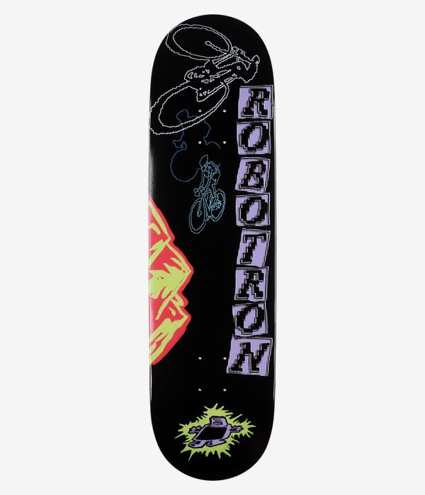 Robotron Biker 8.5" Skateboard Deck (multi)
