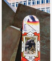 Krooked Worrest Big Foot Twin Tail Slick 8.3" Skateboard Deck (multi)