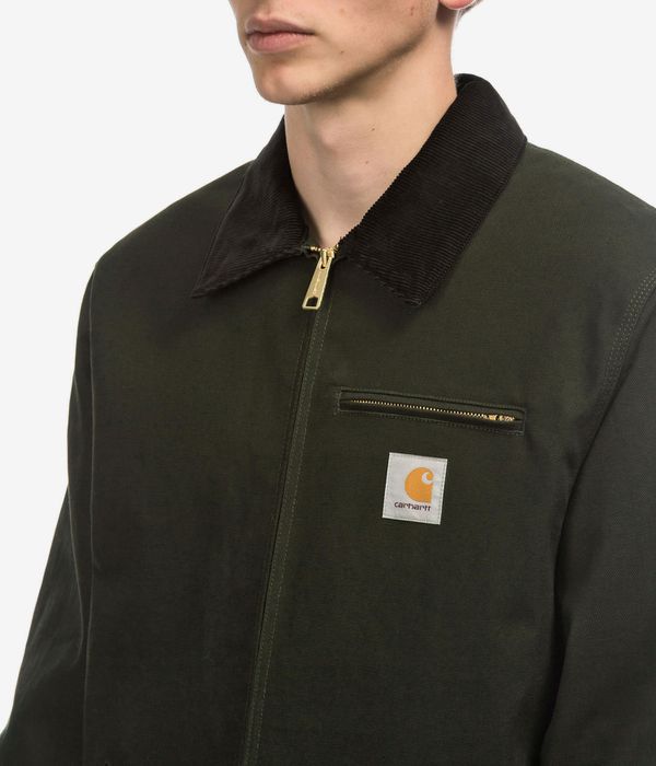 Carhartt WIP Detroit Dearborn Jacket (olive black rigid)
