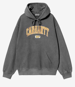 Carhartt WIP Library sweat à capuche (black garment dyed)