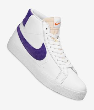 Nike SB Zoom Blazer Mid Iso Scarpa (white court purple)