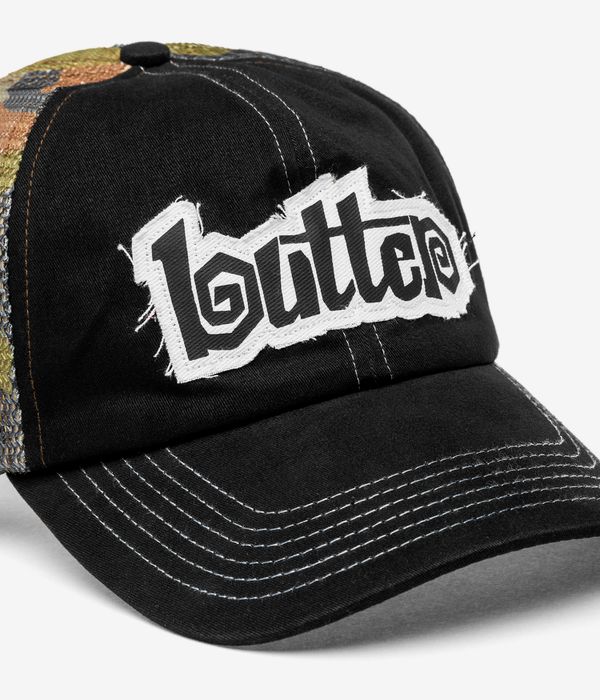 Butter Goods Swirl Trucker Cappellino (black)