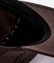 Anuell Mooser Waxed 6 Panel Cap (dark brown)