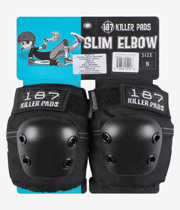 187 Killer Pads Slim Elbowpads (black)