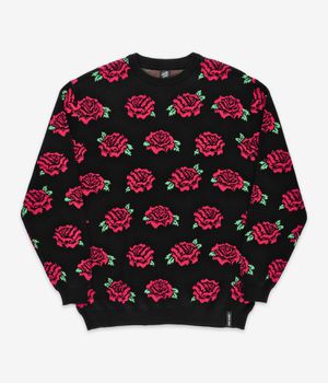 Santa Cruz Dressen Roses Knit Sweatshirt (roses)
