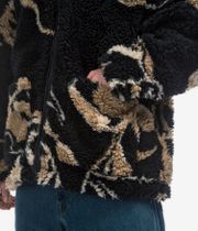 Obey Mushroom Sherpa Jacket (dark navy multi)