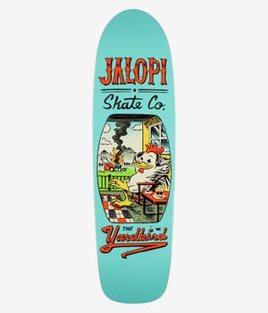 Anti Hero Team Jalopi Yardbird 9.81" Skateboard Deck (teal)