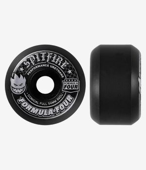 Spitfire Formula Four Conical Full Wheels (black) 54 mm 99A 4 Pack