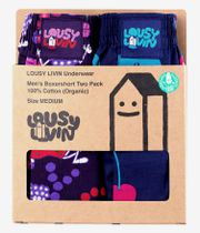 Lousy Livin Cherry & Berry Boxers (fruity red) 2 Pack
