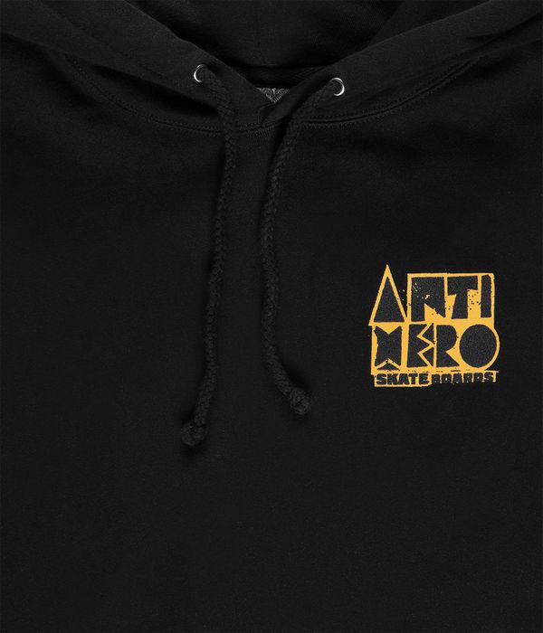 Anti Hero Slingshot II Bluzy z Kapturem (black gold)
