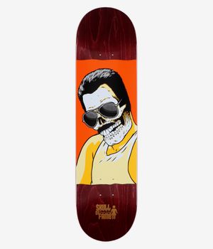 Girl Geering Skull Of Fame 8.125" Skateboard Deck (multi)