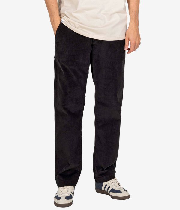 REELL Reflex Loose Chino Pantaloni (deep black square cord)