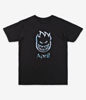 Spitfire x April Chrome Bighead T-Shirt (black)