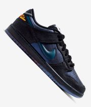Nike SB x Bluetile Dunk Low Shoes (black marina white campfire oran)