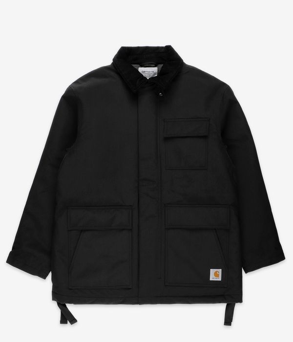 Carhartt WIP Clarton Coat Jacket (black black)