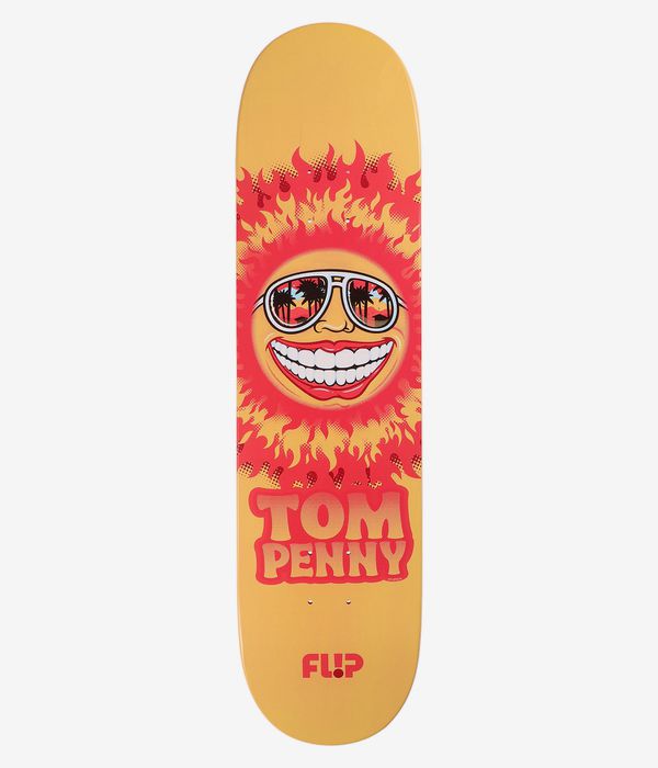 Flip Penny Sun 8" Planche de skateboard (yellow)