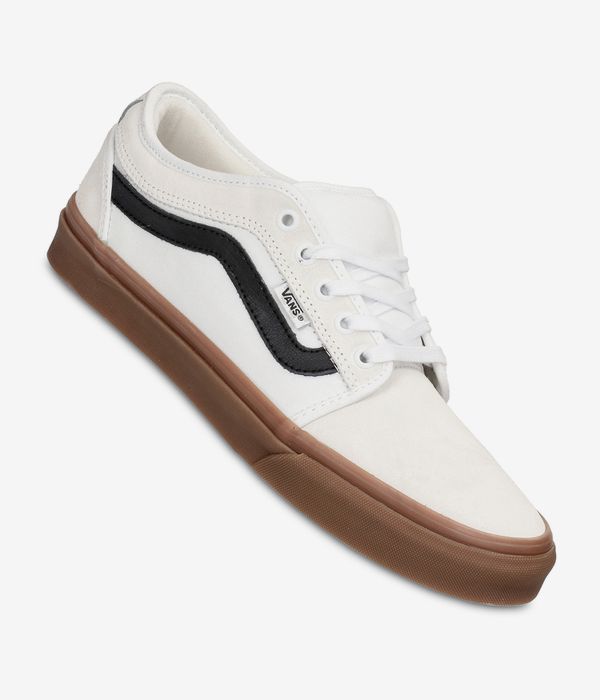 Vans Skate Chukka Low Sidestripe Scarpa (white black gum)