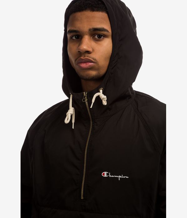 Champion Reverse Weave Hooded Kurtka (black)