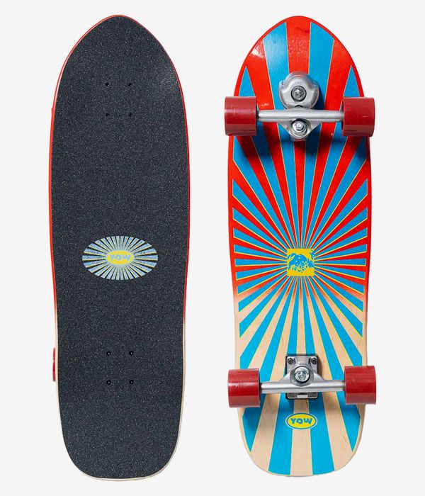 YOW Snapper 32.5" (82,6cm) Surfskate Cruiser (red blue)