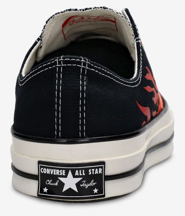 Converse CONS Chuck 70 Archive Shoes (black enamel red eget)
