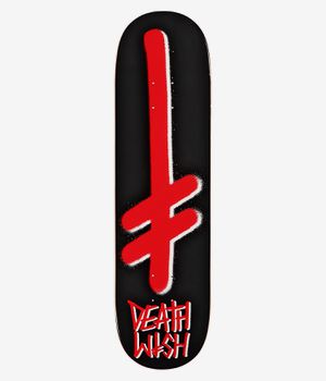 Deathwish Gang Logo 8.25" Tavola da skateboard (black red)