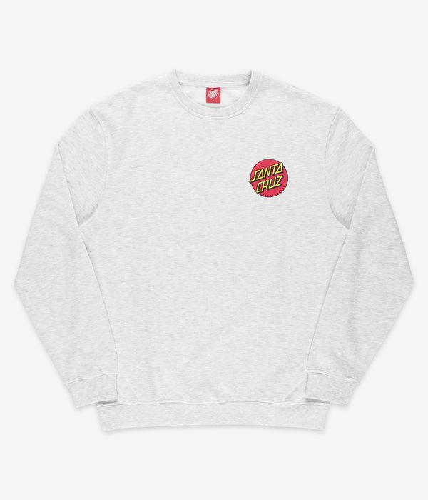 Santa Cruz Classic Dot Chest Sweatshirt (athletic heather)