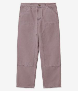 Carhartt WIP Double Knee Organic Dearborn Pantalons (dark plum faded)
