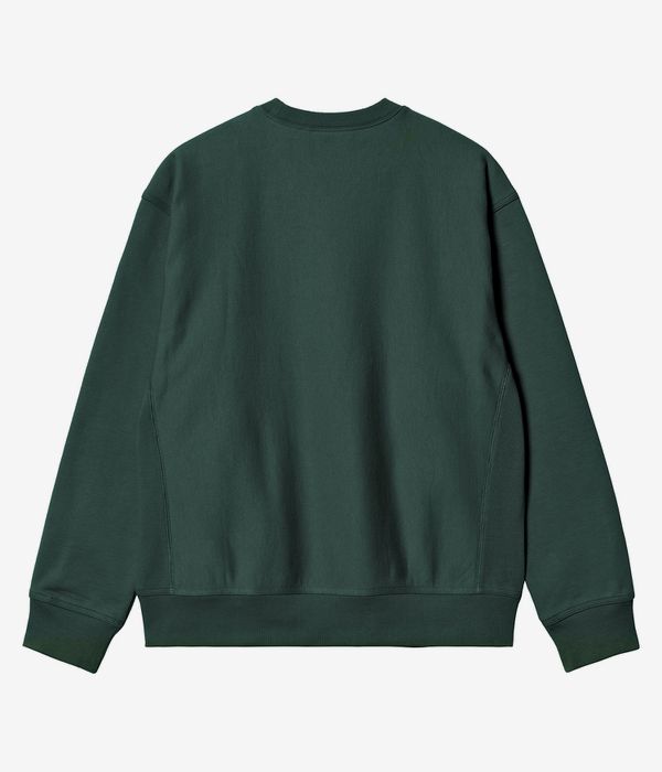 Carhartt WIP American Script Sweatshirt (conifer)