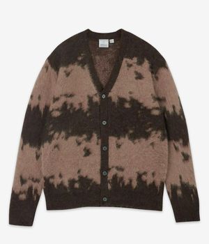 Gramicci Mohair Splatter Cardigan (taupe)