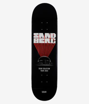 SOUR SOLUTION Marre Sandstein 8.25" Skateboard Deck (black)