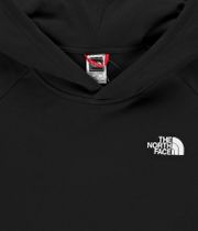 The North Face Raglan Red Box Hoodie (tnf black tnf white)