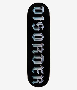 Disorder Skateboards Chrome 8.5" Skateboard Deck (black)
