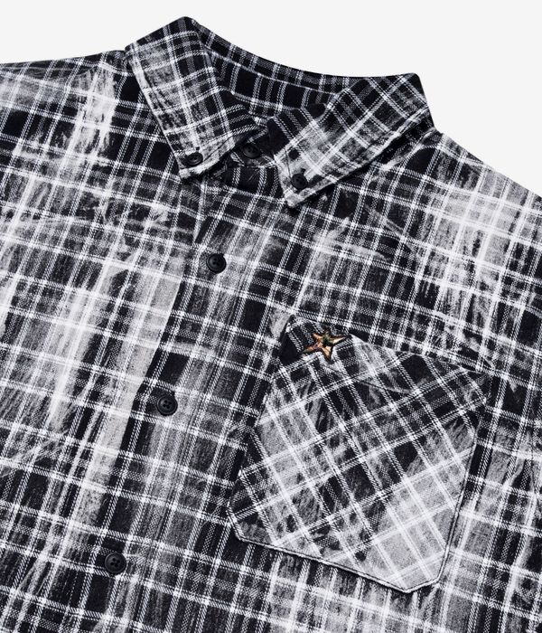 Carpet Company Bleached Flannel Shirt (black)