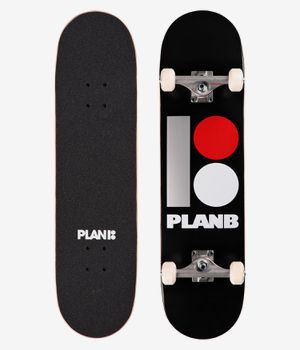 Plan B Original 8" Complete-Skateboard (black)