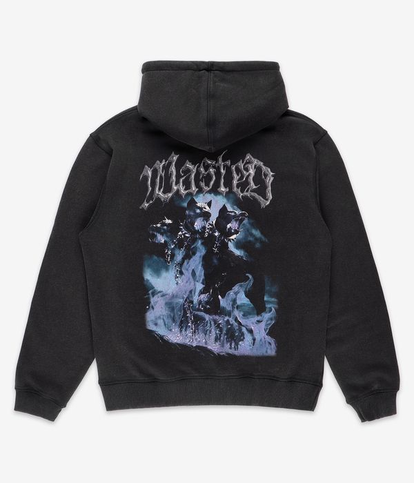 Wasted Paris Knight Core Hoodie (faded black)