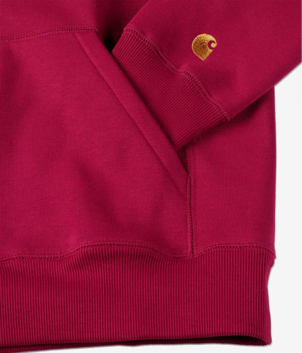 Carhartt WIP Chase Felpa Hoodie (scarlet gold)