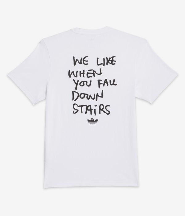 adidas Shmoo G 1 T-Shirt (white black)