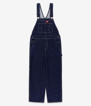 Dickies Loose Denim Bib Jeansy (rinsed)