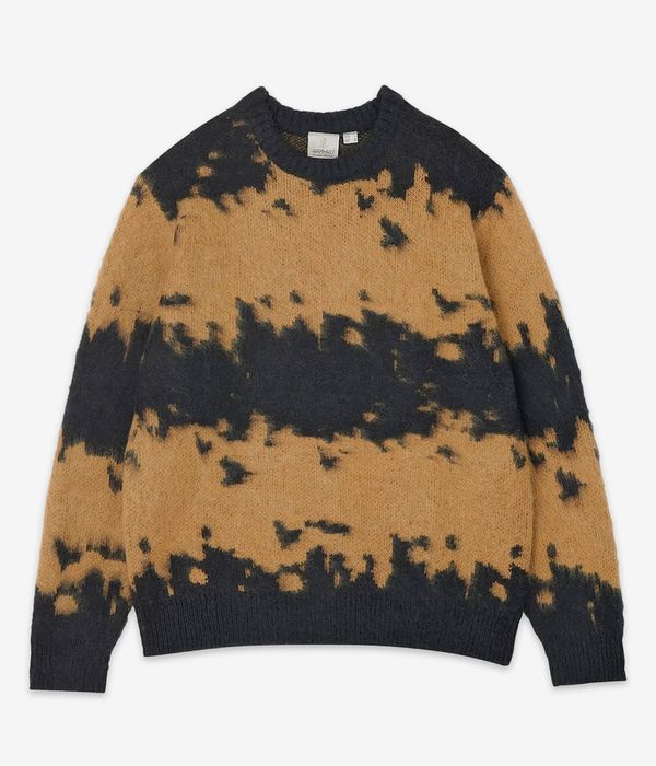 Gramicci Mohair Splatter Sweatshirt (safron)