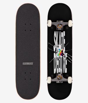 skatedeluxe Broken 8" Complete-Skateboard (black)