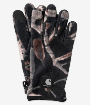 Carhartt WIP Blevin Gloves (camo feather tree black)