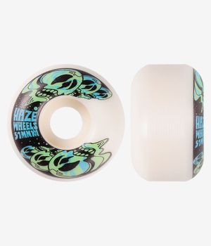 Haze Death On Acid Round Roues (white) 51mm 101A 4 Pack